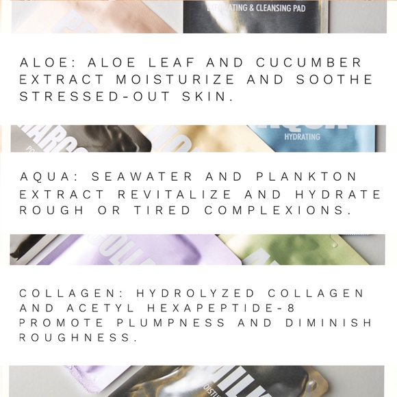 FREE GIFT Set Of 8 Skincare Masks+ Exfoliating Pad - Picture 4 of 5